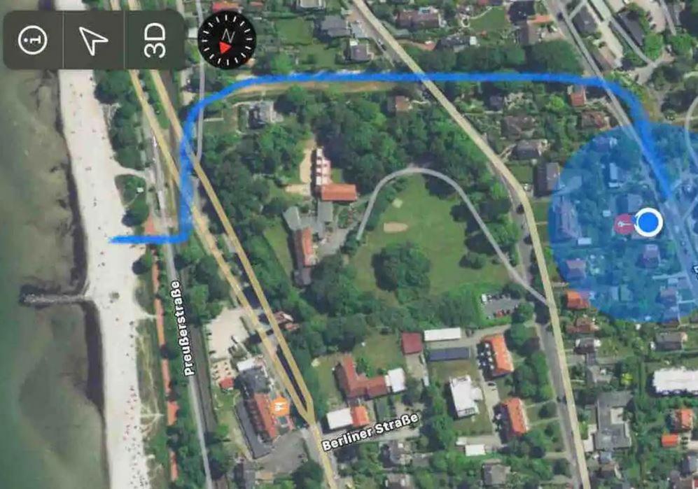 Im Bademantel An Den Strand Mit Terrasse Eckernförde Buitenkant foto