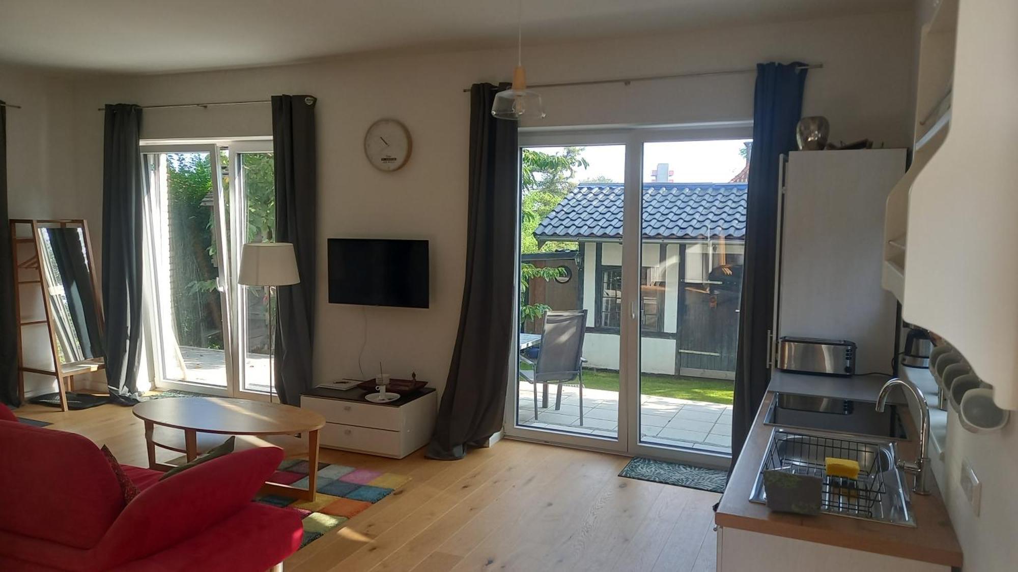 Im Bademantel An Den Strand Mit Terrasse Eckernförde Buitenkant foto